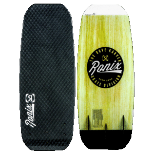 Ronix wakeskate boards, front and back view.